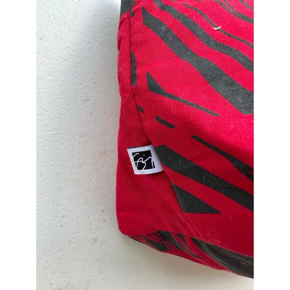 Sig Zane Hawaii Rare Hawaiian Tropical Fabric Small Open Tote Button Closure Bag - Picture 4 of 5